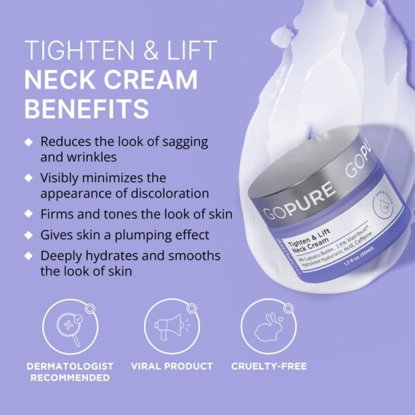 goPure Neck Firming Cream - Image 3